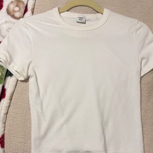 Sunday Best Cream Short Sleeve Top